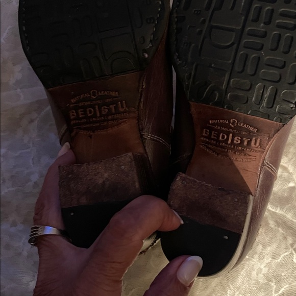 Genuine Brown Leather woman’s boots - Picture 5 of 8